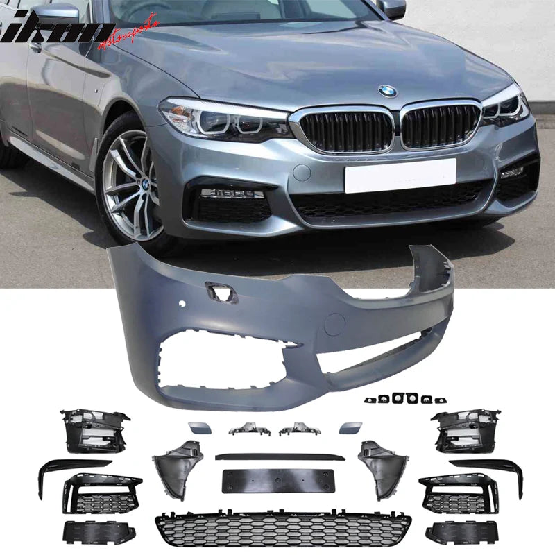 Front Bumper Cover with Grille and Lip