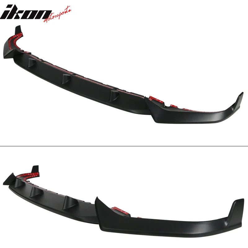 3-Piece Front Bumper Lip Spoiler