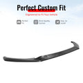 GT Style 3-Piece Front Bumper Lip