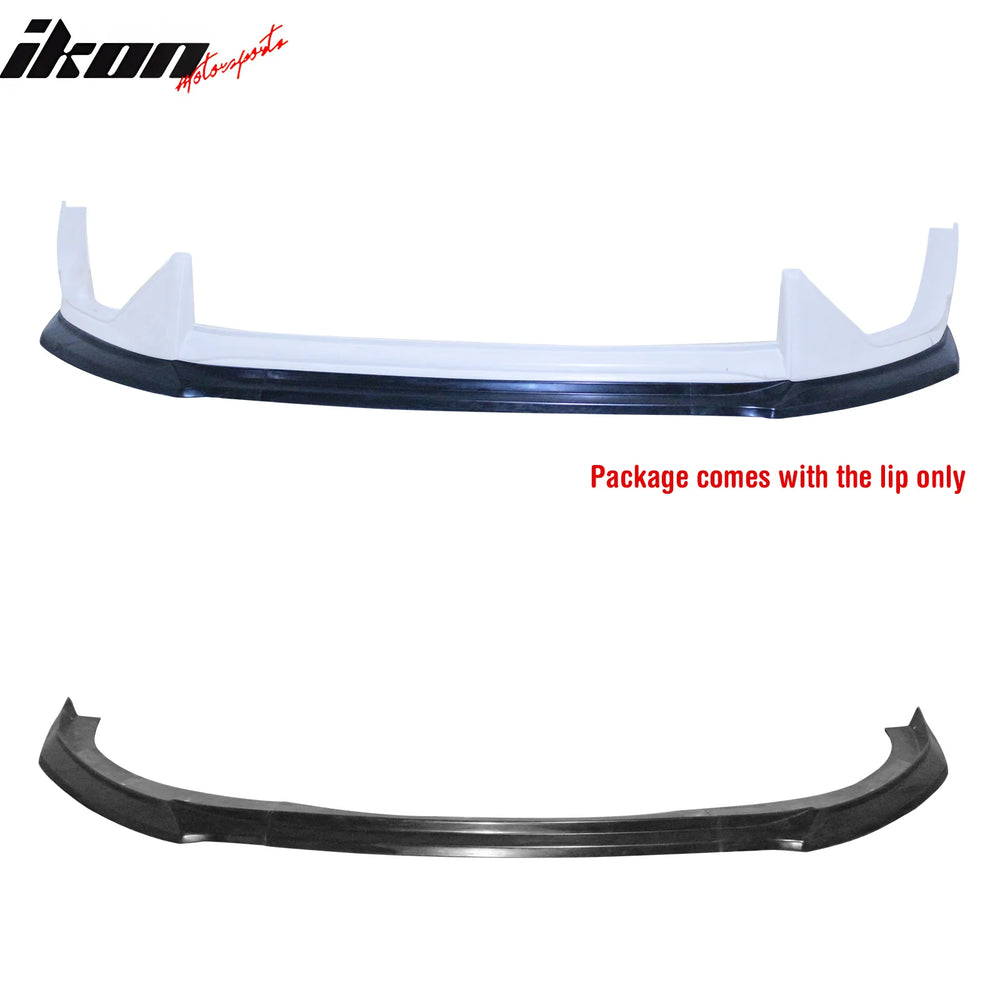 GT Style 3-Piece Front Bumper Lip Kit