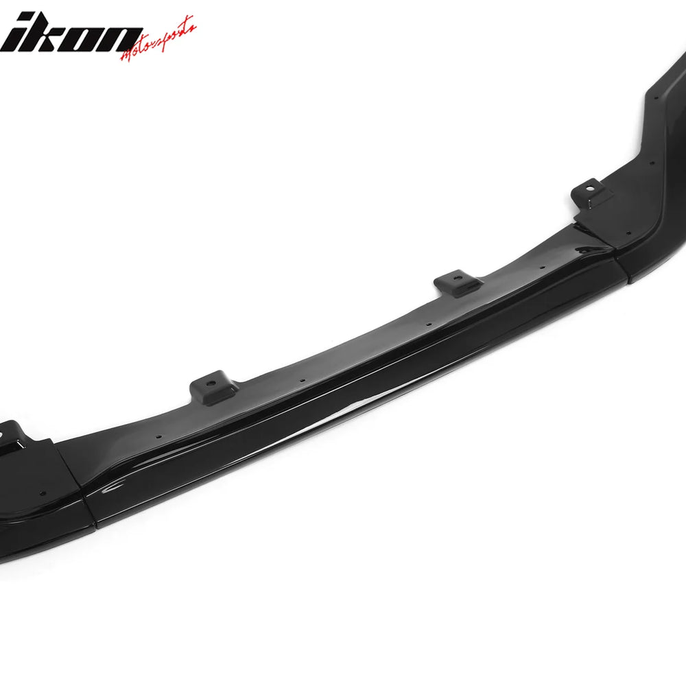 IKON Style Front Bumper Lip, 3-Piece