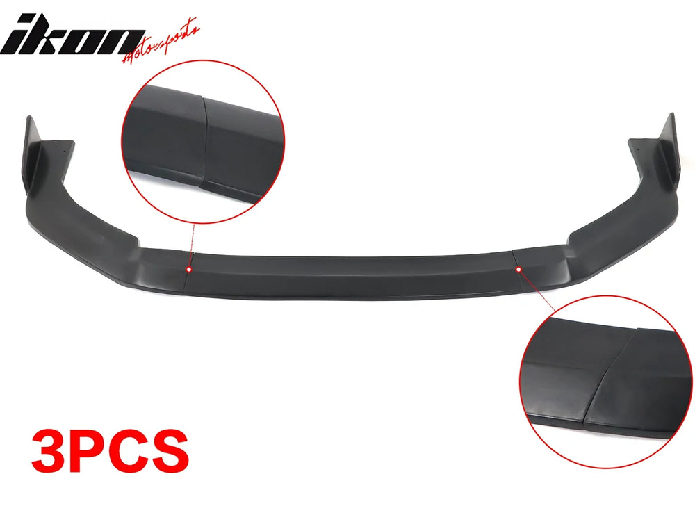 IKON Style 3-Piece Front Bumper Lip Spoiler