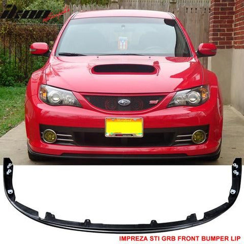 STI Style Front Bumper Lip Spoiler
