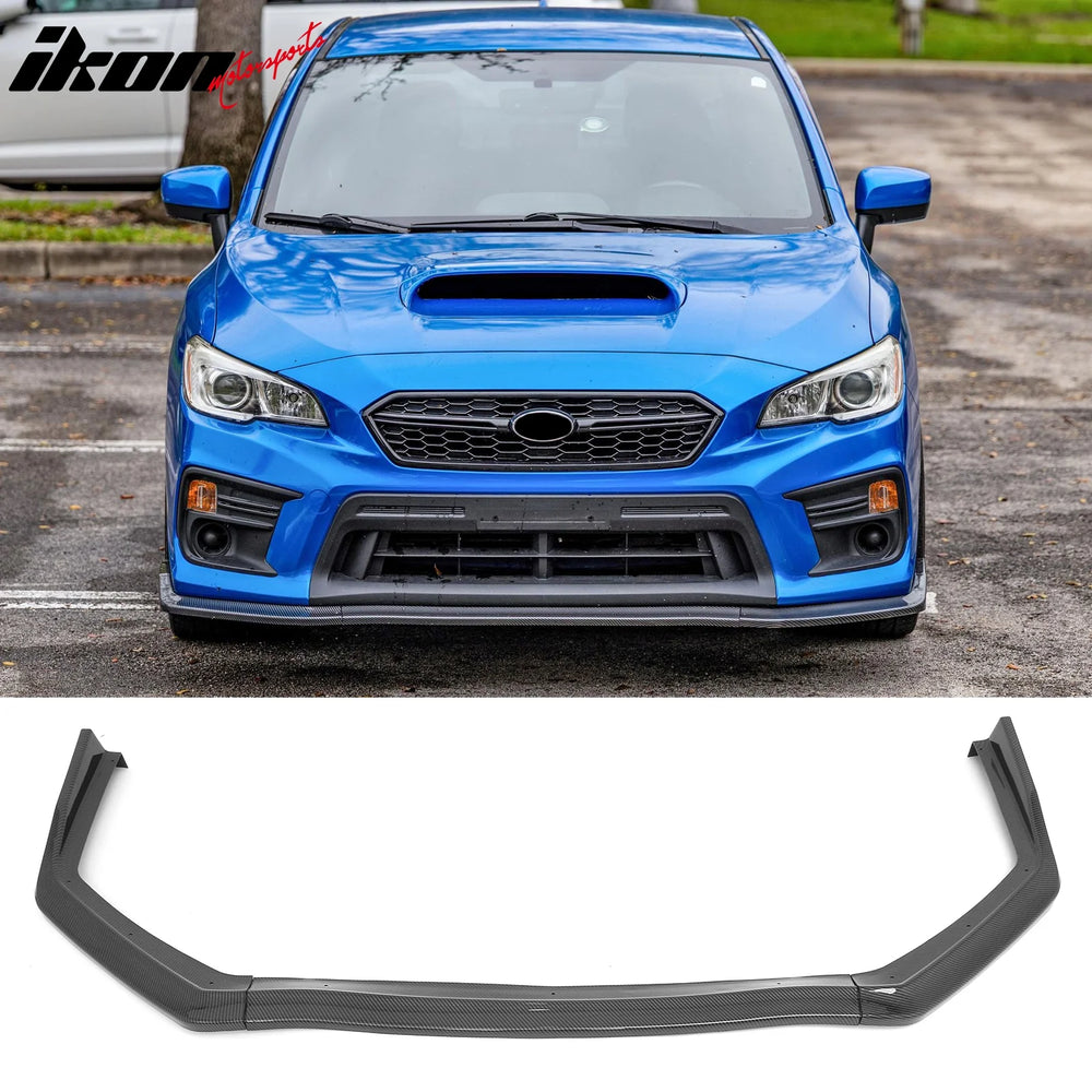 3-Piece Front Bumper Lip Spoiler