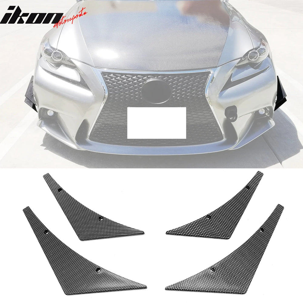Polyurethane Canards Carbon Fiber Print