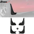 Matte Black Mud Flaps Set