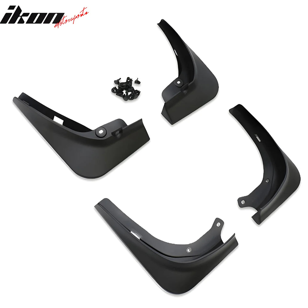 Matte Black Mud Flaps Set