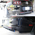Rear Shark Fin Bumper Diffuser
