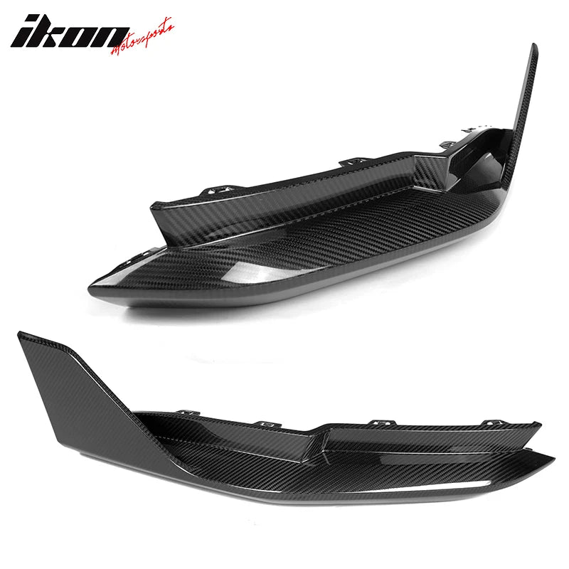 MP Style Dry Carbon Fiber Rear Bumper Lip