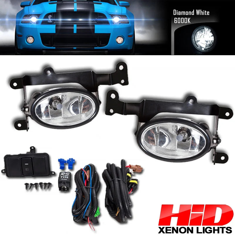 Fog Lights Kit w/ Harness and Switch