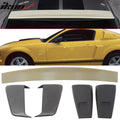 Body Kit with Roof Spoiler, Side Fender Vents, and Window Louvers