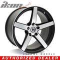 FF037 18x9.5 +35 5x114.3 Matte Black Machined Face Wheel