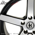 FF037 18x9.5 +35 5x114.3 Matte Black Machined Face Wheel