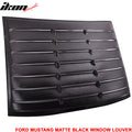 Rear Window Louver and Trunk Spoiler Kit
