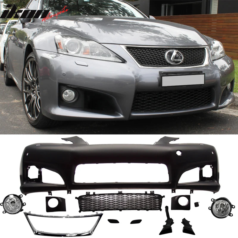 ISF Style Front Bumper with Fog Lights