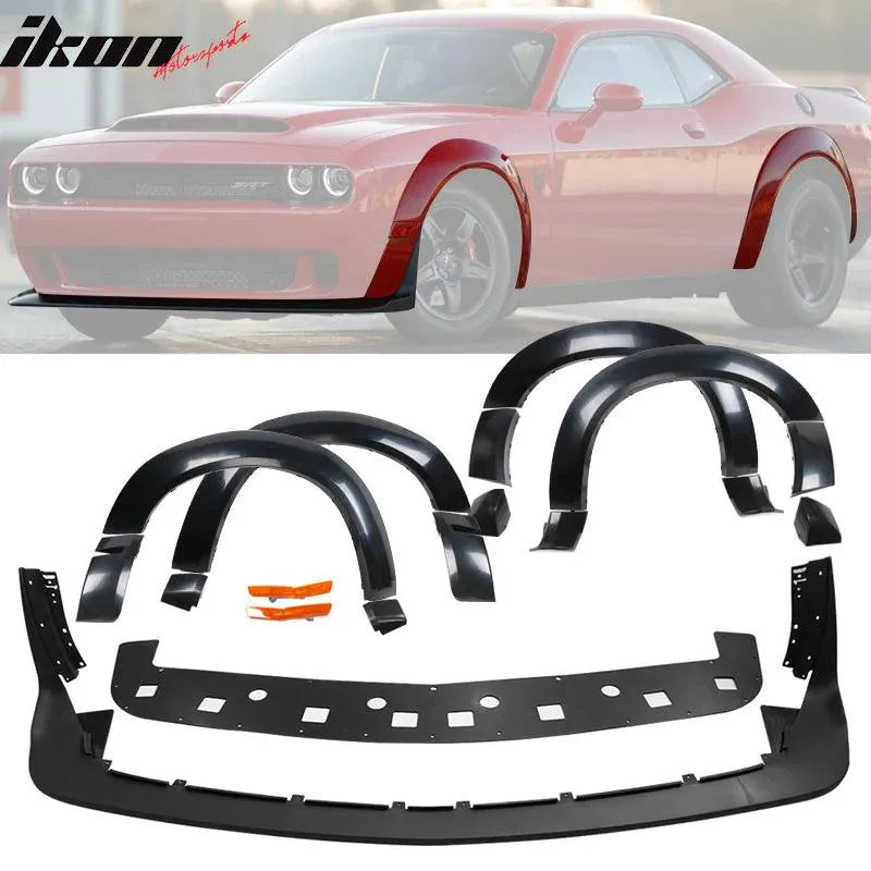 Demon Style Front Lip and Fender Flare Kit