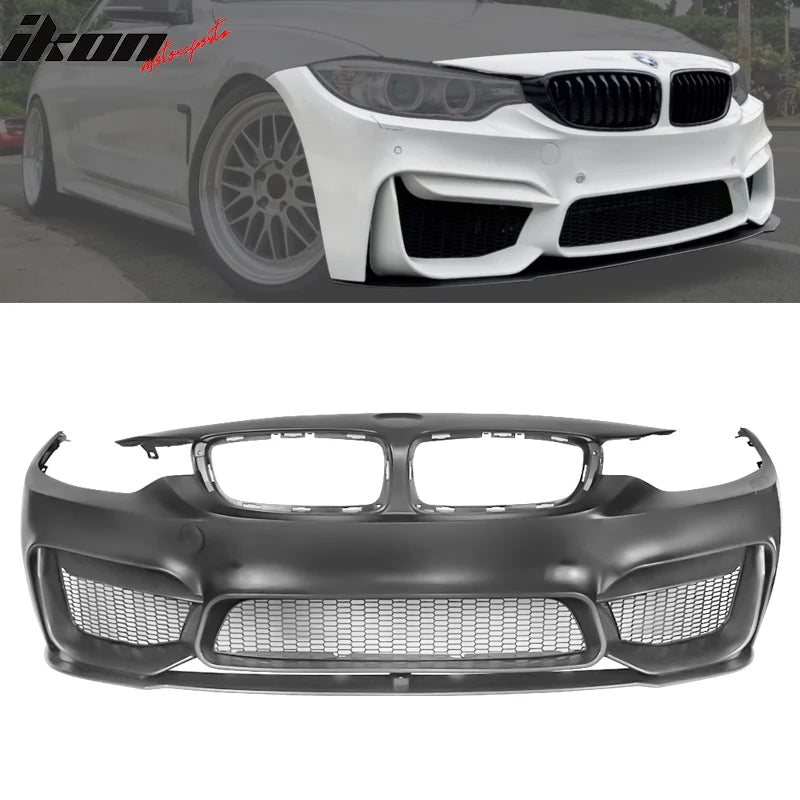 M4 Style Front Bumper Cover