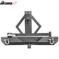 Rear Bumper Bull Bar with Winch Plate