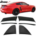 GT Style Side Window Louvers and Rear Fender Scoops