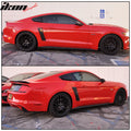 GT Style Side Window Louvers and Rear Fender Scoops