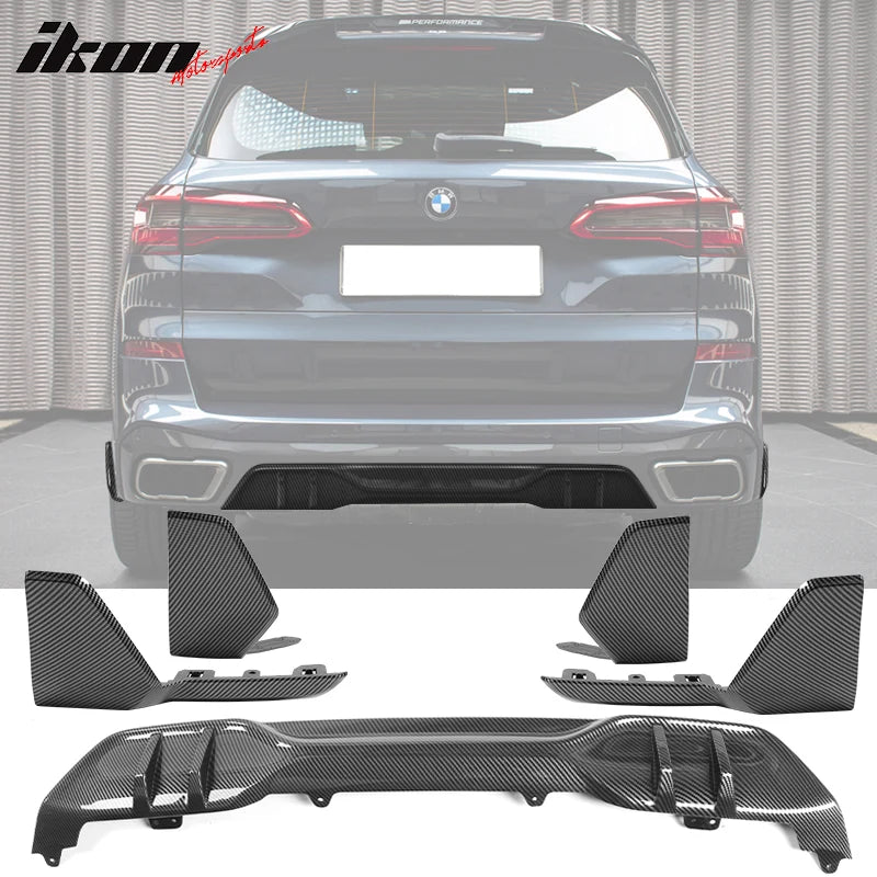 MP Style Front Rear Aprons & Rear Diffuser Kit