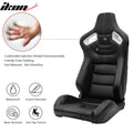 Racing Style Seat with Purple Seat Belts