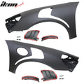 GT4 Style Front Bumper Cover and Fenders w/ Lip Spoiler
