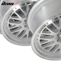 18x8.5 +35 5x100 Step Lip Mesh Wheel