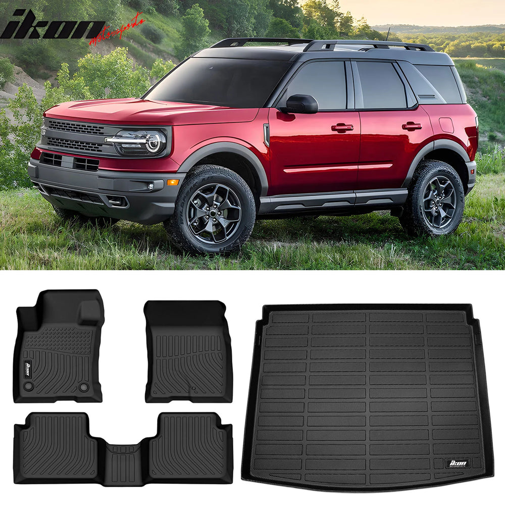 3D Molded All-Weather Floor Mat Set