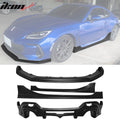PU Front Lip, Rear Diffuser, and Side Skirt Kit
