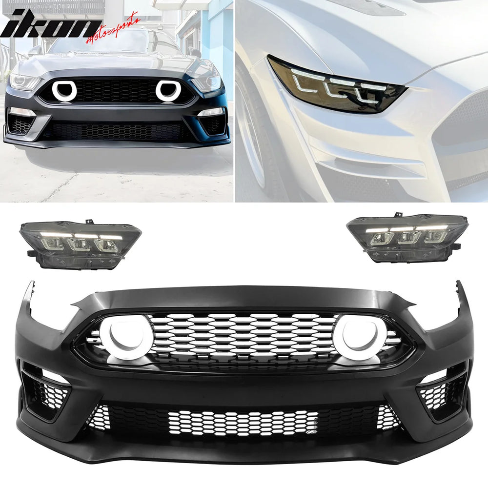 Mach 1 Style Front Bumper Cover