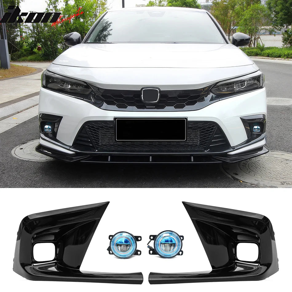 OE Style Fog Light Bezel w/ JDM Foglights