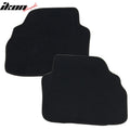 E92 Logo Carpet Floor Mats - Black (Set of 4)