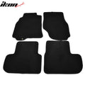 4-Piece Nylon Floor Mat Set