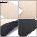 4-Piece Beige Carpet Floor Mat Set