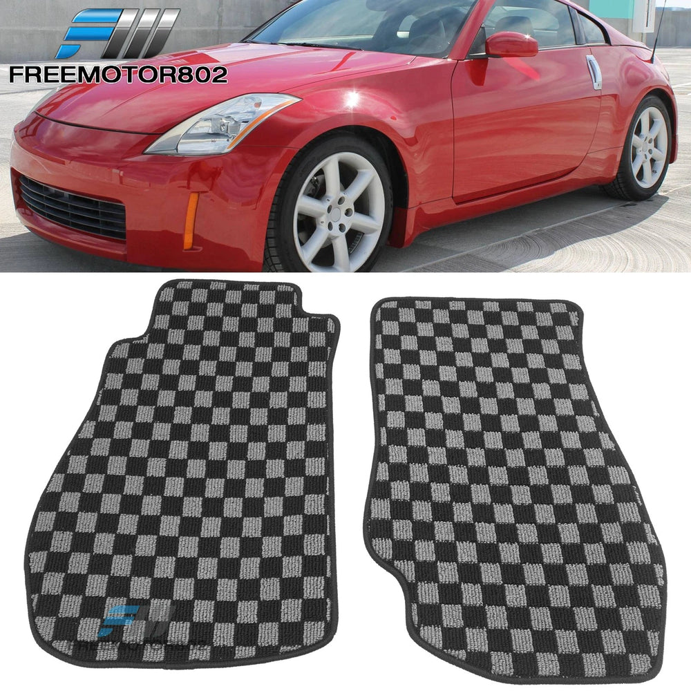 Checkered Flag Floor Mats