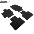 Carpet Floor Mats, Black 4-Piece Set