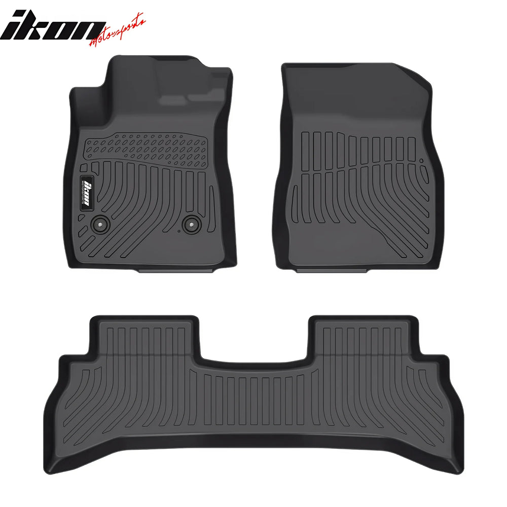 3-Piece All-Weather TPE Floor Mat Set