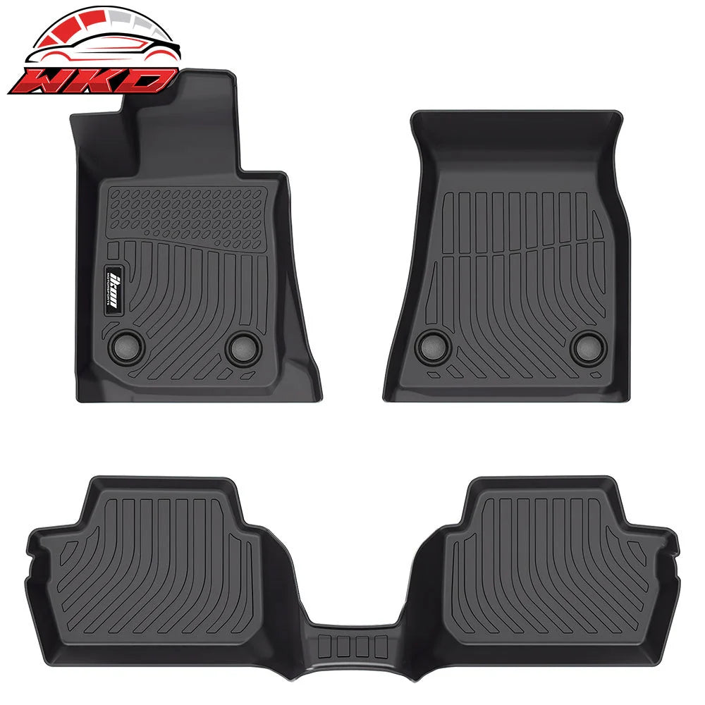 3-Piece All-Weather 3D Molded Floor Mat Set