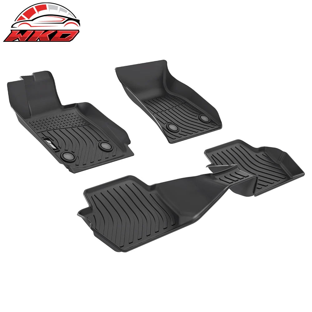 3D Molded All-Weather Floor Mats Set
