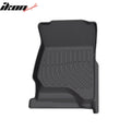 3D Floor Mats - All-Weather Black TPE