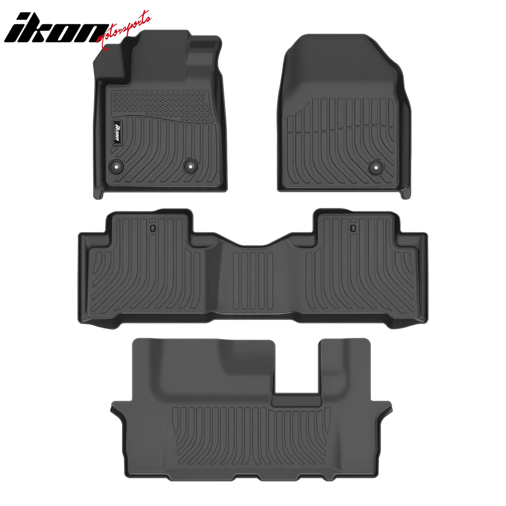 3D All-Weather Floor Mats Set