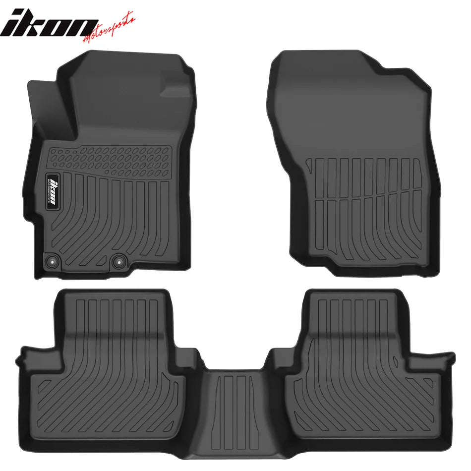 3D TPE All-Weather Floor Mat Set