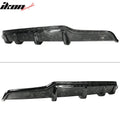 V Style Rear Bumper Diffuser