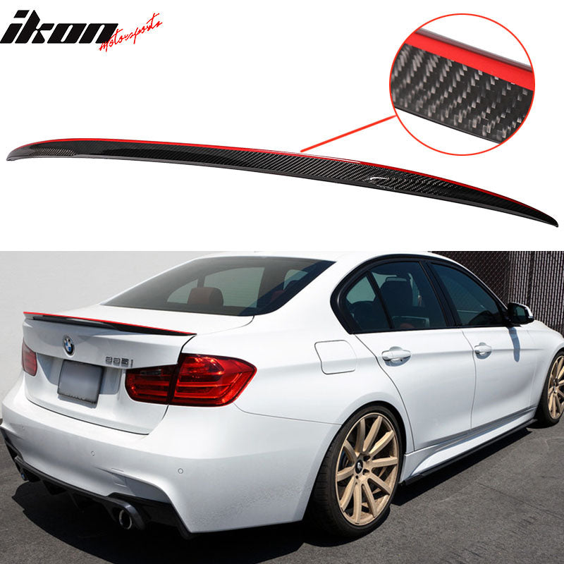 P Style Carbon Fiber Trunk Spoiler