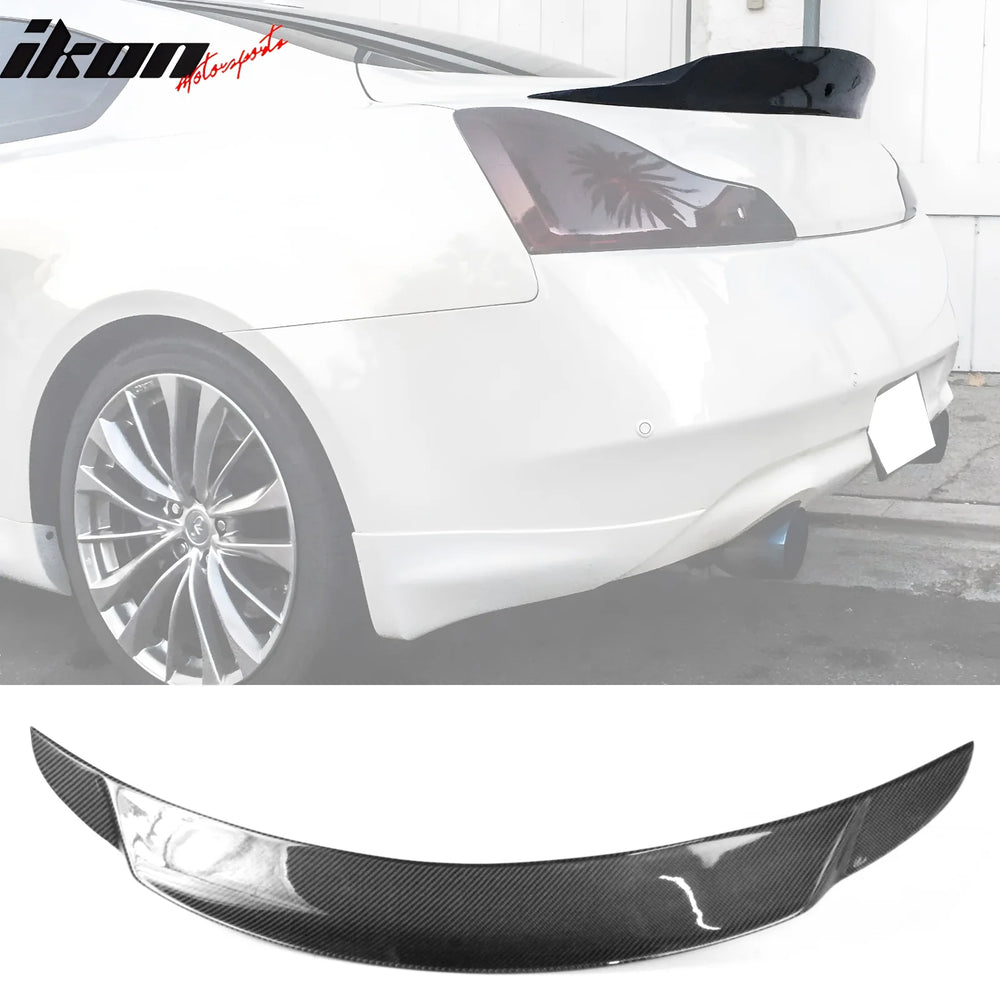 V-Style Carbon Fiber Trunk Spoiler