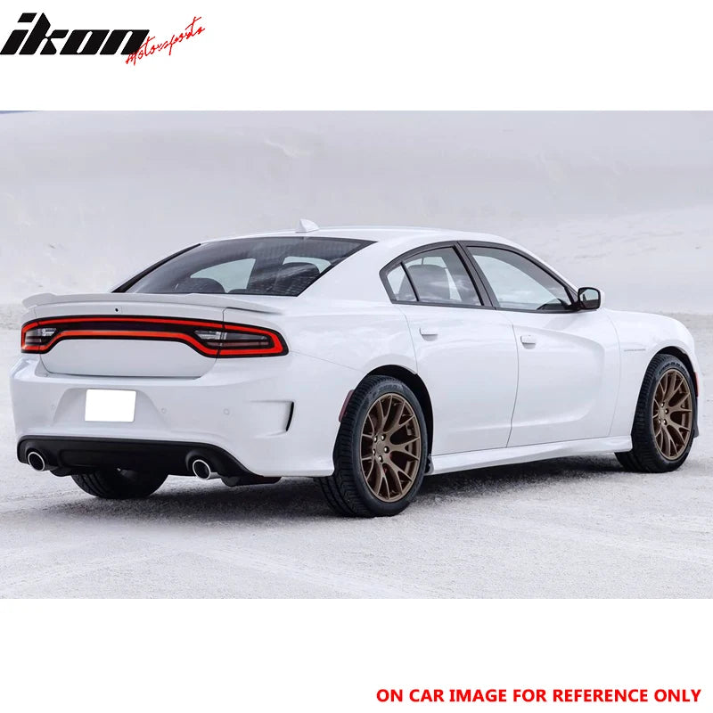 SRT Style Trunk Spoiler Matte Black