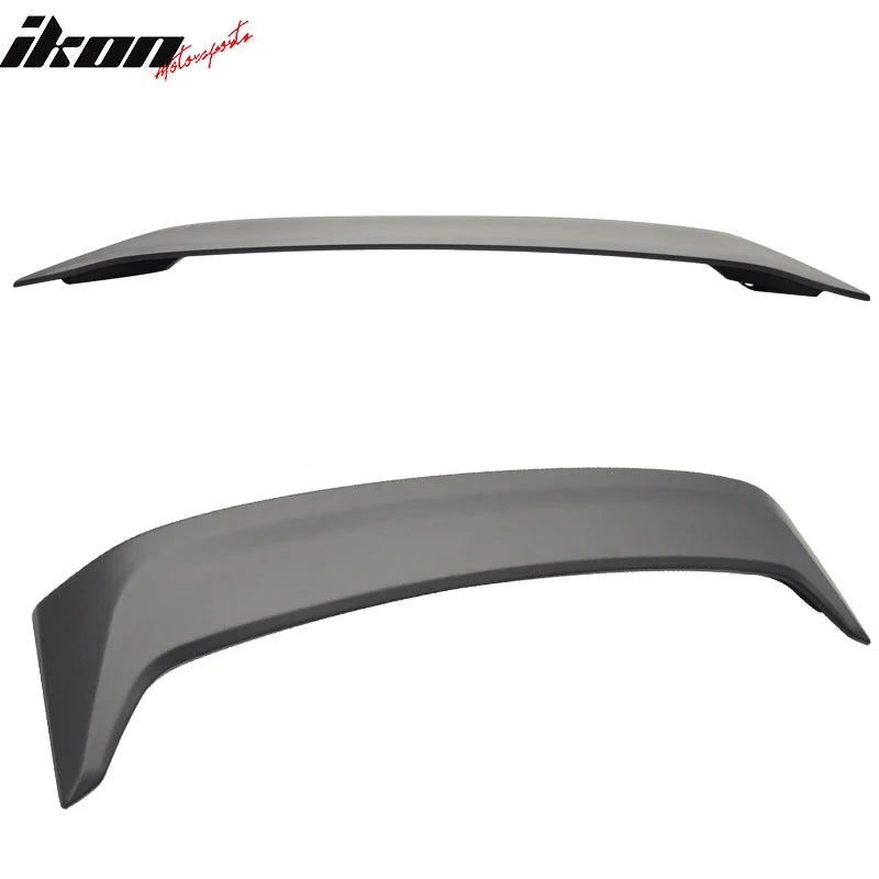 ABS Trunk Spoiler, Matte Black