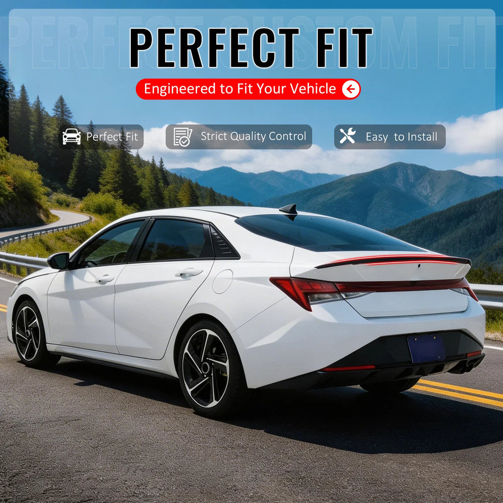 N Line Style Rear Trunk Spoiler