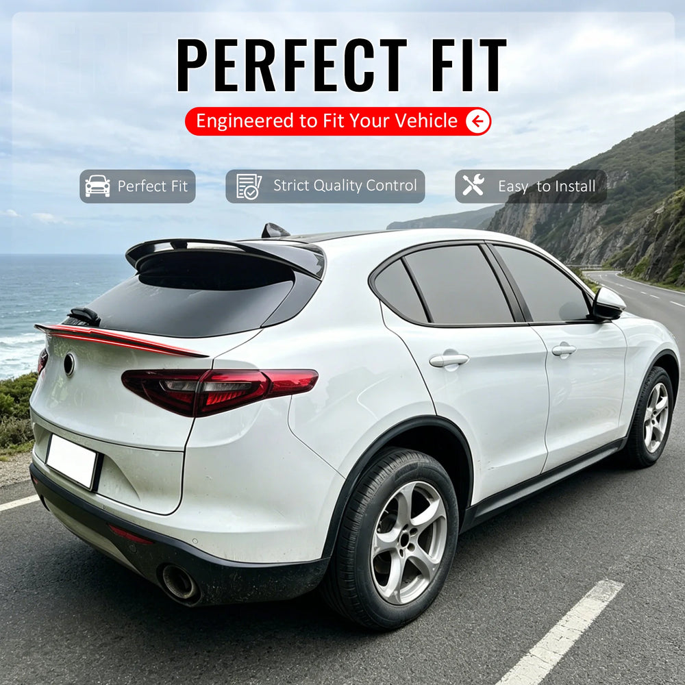 V-Style Rear Trunk Spoiler